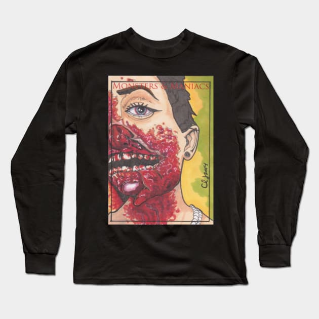 Horror Long Sleeve T-Shirt by BigClintYeager